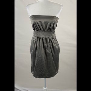 BCBG Girls Strapless Grey Mini w/Pockets!